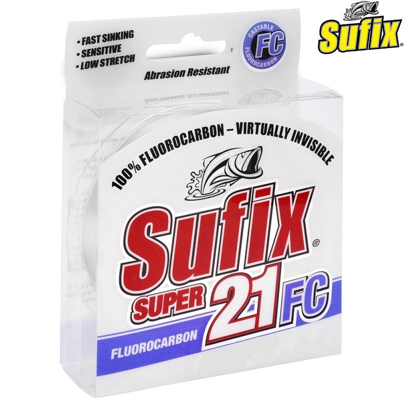 Sufix Super 21 FC 100% Fluorocarbon 0,25 mm/100 m