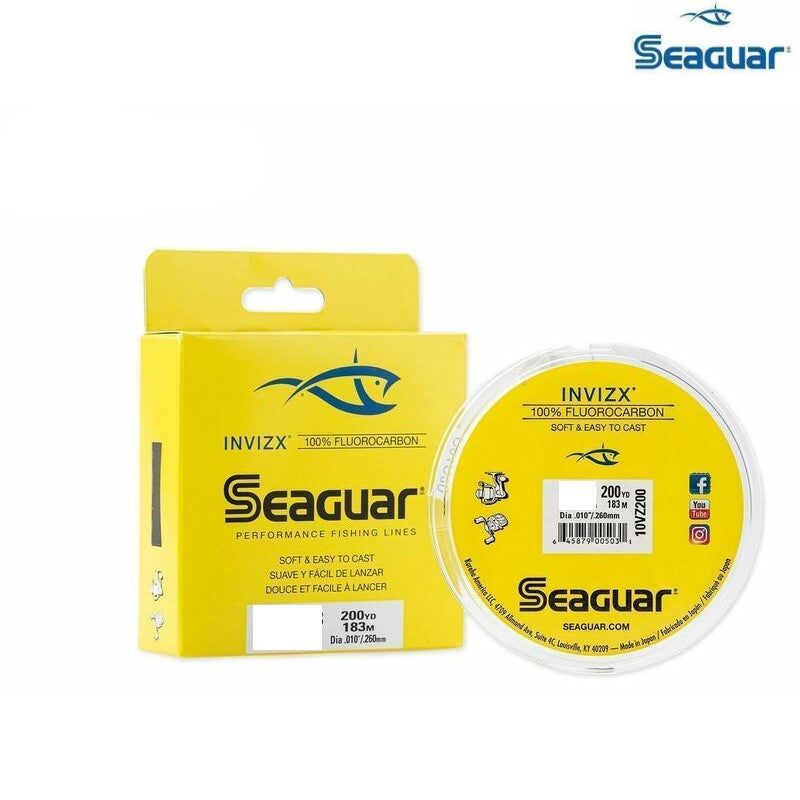 SEAGUAR InvizX 100% Fluorocarbon 0,37mm/180 m