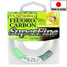 Lade das Bild in den Galerie-Viewer, FTM Sasame SuperFine Fluorocarbon 0,23mm/50m
