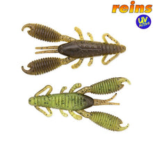 Lade das Bild in den Galerie-Viewer, Reins 2.5&quot; Ring Craw - 6,2 cm ,Green Pumpkin /Chartreuse 8 Stk.
