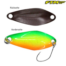 Lade das Bild in den Galerie-Viewer, FTM Trout Spoon Tremo 2,3g / 2,9cm versch. Farben
