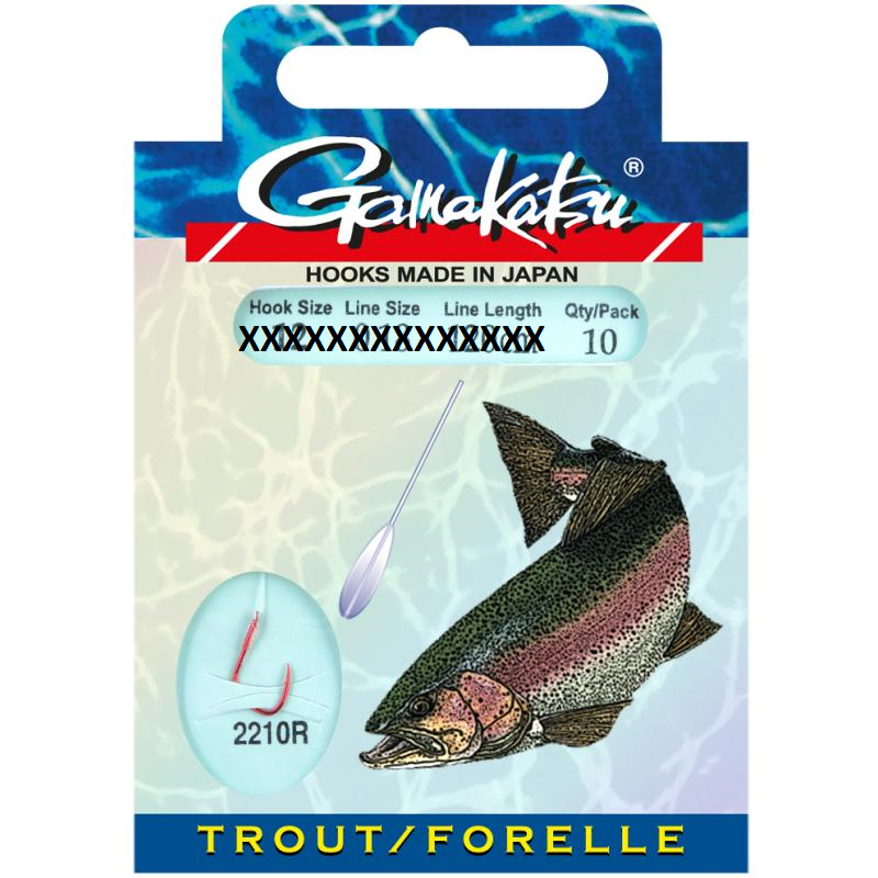 Gamakatsu LS-2210R Trout 120cm 0,20 mm Gr. 6