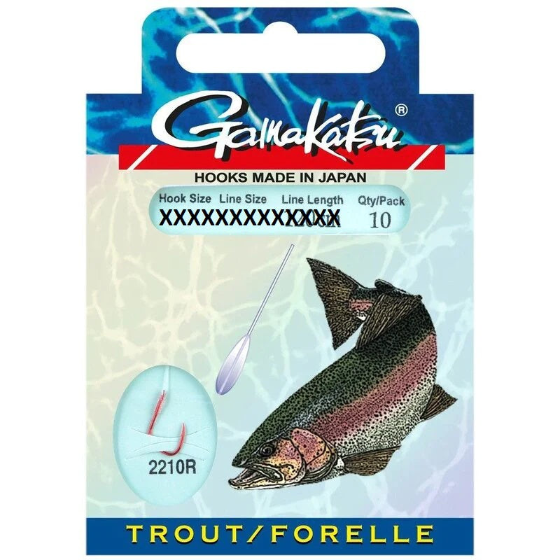 Gamakatsu LS-2210R Trout 120cm 0,20 mm Gr. 8