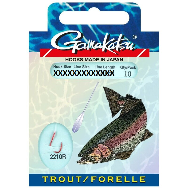 Gamakatsu LS-2210R Trout 200cm 0,20 mm Gr. 8