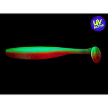 Lade das Bild in den Galerie-Viewer, Keitech Easy Shiner 3” 4” 5”,UV Lime/Orange
