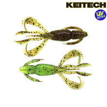 Lade das Bild in den Galerie-Viewer, Keitech 2,8&quot; Crazy Flapper 7cm 3,5g Green Pumpkin/Chartreuse 8Stk.
