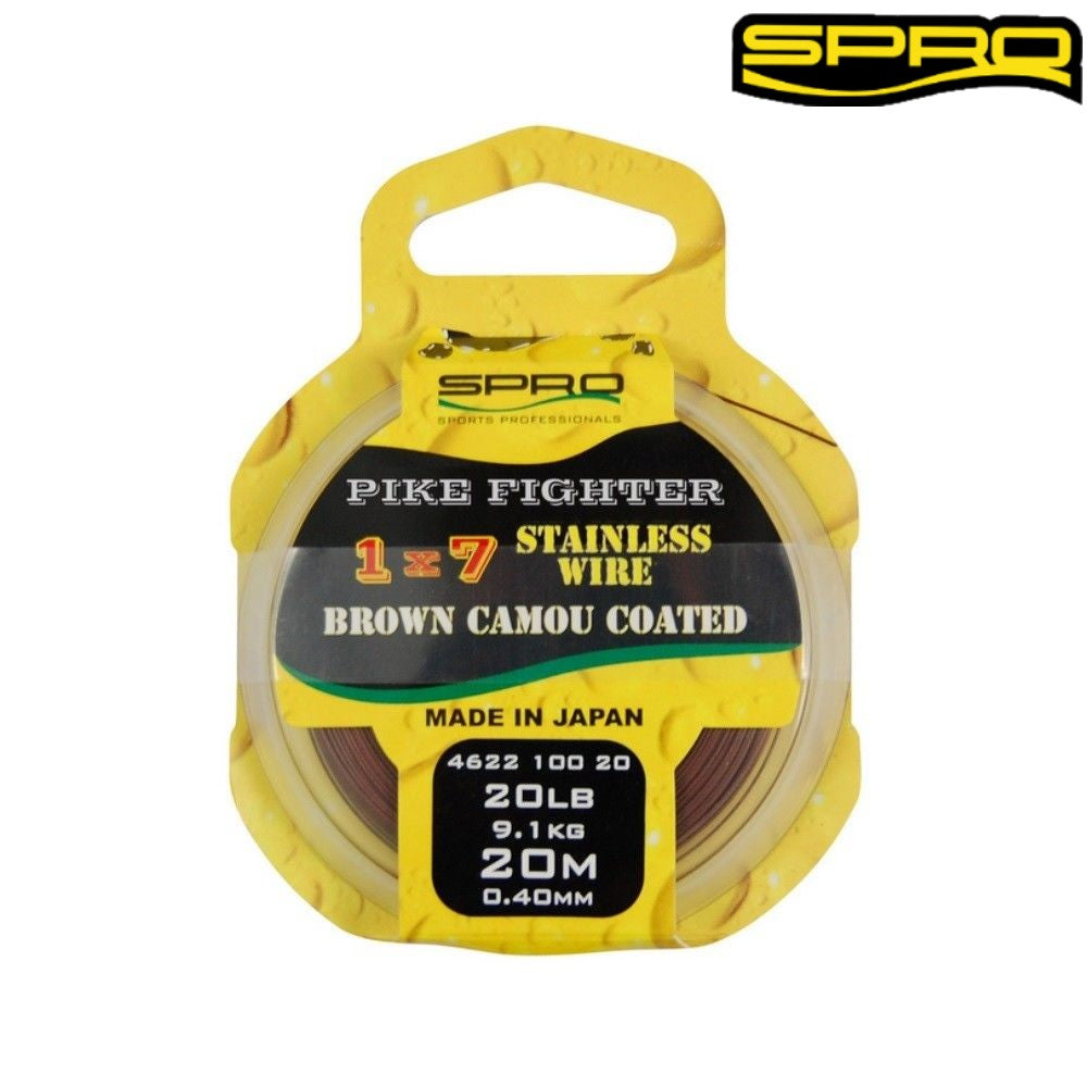 SPRO Pike Fighter 1x7 Coated Wire 0,40mm/20m