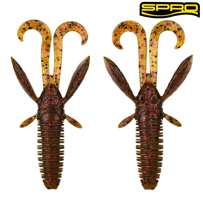 SPRO Scent Series Insta Hog 9cm 4g Pumpkin Fire 5 Stk