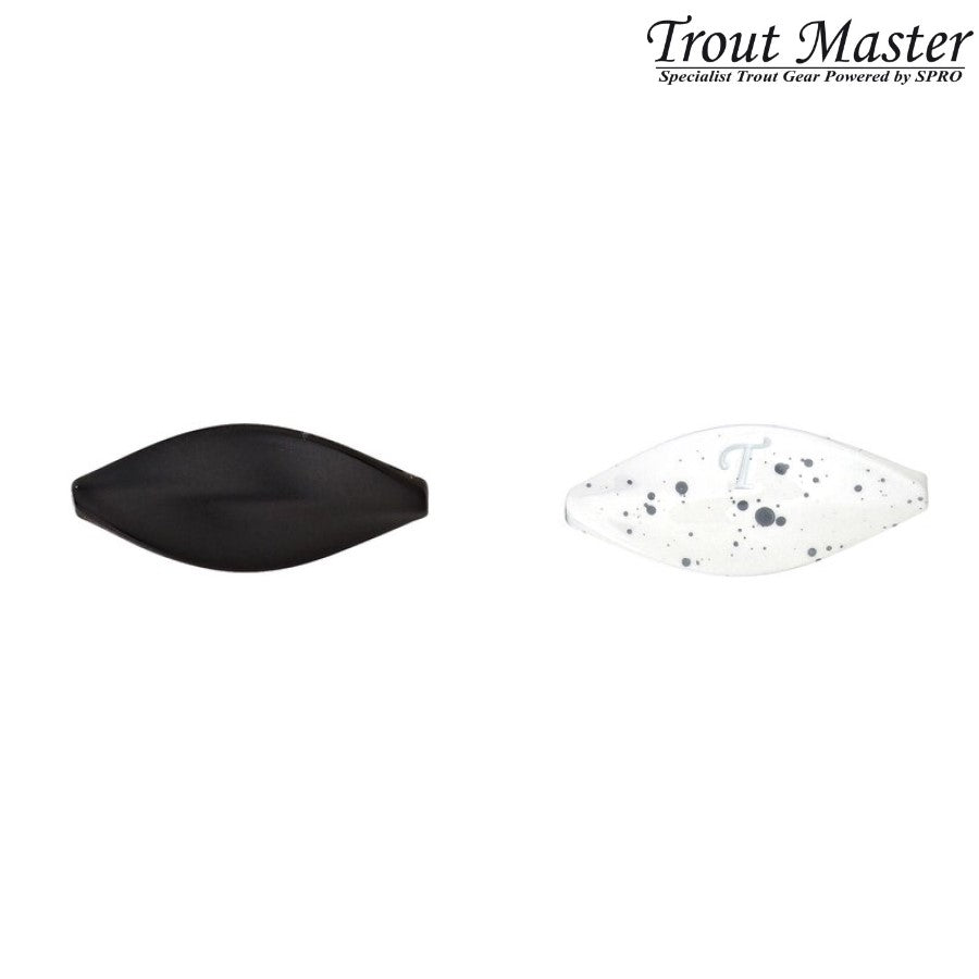 Spro Troutmaster Incy Inline Spin Spoon 3 g  Black & white