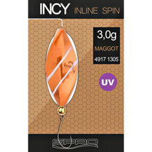 Lade das Bild in den Galerie-Viewer, Spro Troutmaster Incy Inline Spin Spoon 3 g Maggot
